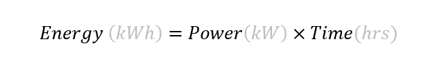 Energy equation, step 2