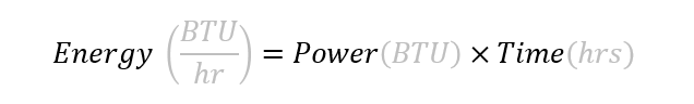 Energy equation, step 3