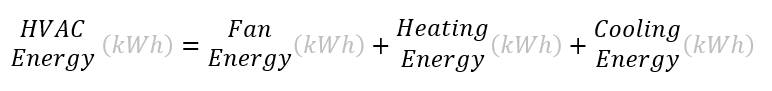 Comprehensive HVAC equation, step 2