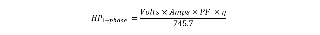 Single-phase power equation, step 3