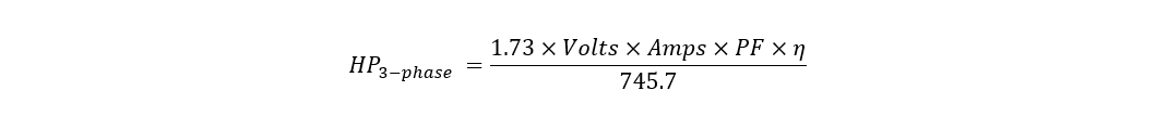 Three-phase power equation, step 3